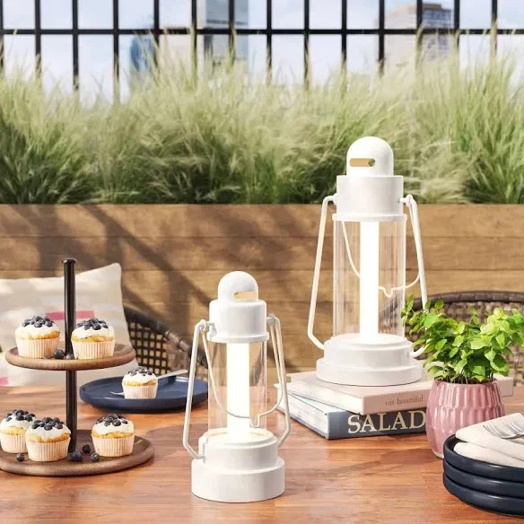 Threshold Large Battery LED Lantern 16.4" Tall - Image 4 of 4