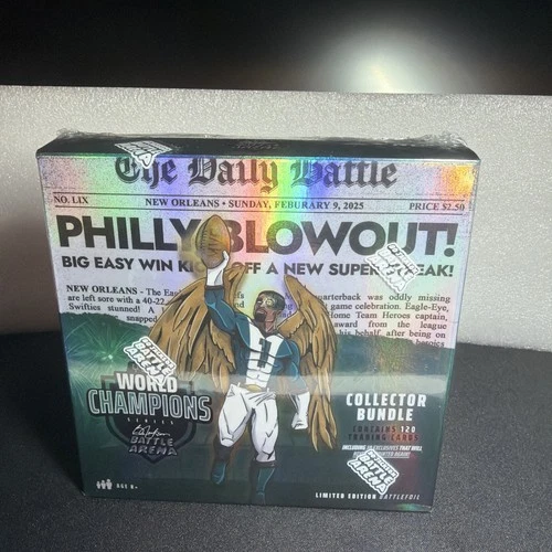 Bo Jackson Battle Arena 2025 Philadelphia World Champions Philly Battlefoil Box