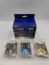 Epson 99 Color Ink Cartridge Set T099920 Exp Genuine OEM Sealed More