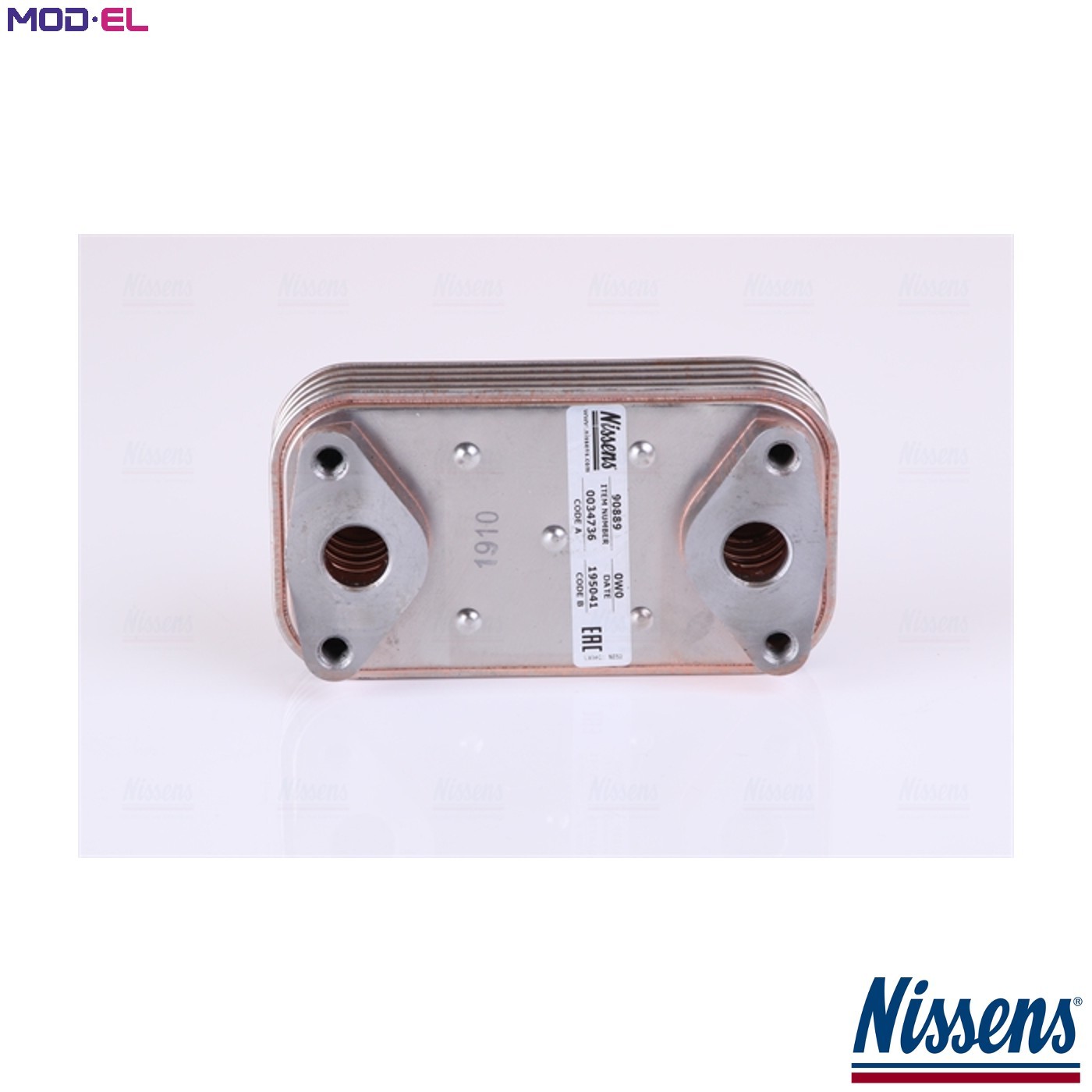 Nissens 90889 Oil Cooler, engine oil - Image 12