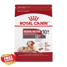 Royal Canin Medium Aging 10+ Senior Dry Dog Food 30lb 5.67 per pound