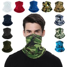 Neck Tube Bandana Snood Adults Warmer Scarf Biker Ski Balaclava Morf