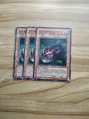Yu-Gi-Oh! - T.A.D.P.O.L.E. 3X - Complete Playset