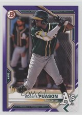 2021 Bowman Prospects Purple Border 129/250 Robert Puason #BP-45 00gy