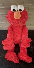 Hasbro Sesame Street Elmo Plush 21" Red Large Stuffed Animal Toy Character Doll