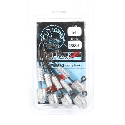 Tackle Tactics TT Headlockz HD Jig Head 1/4 oz 4/0 H 5/pack (3412) - Photo 1/4