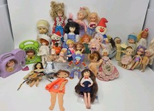 Lot Of 34 Vintage Dolls Tutti Kid Kore Horsem...