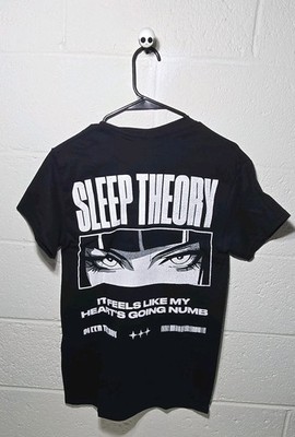 Sleep Theory Going Numb - Black Graphic Band T-Shirt Men Adult SZ
