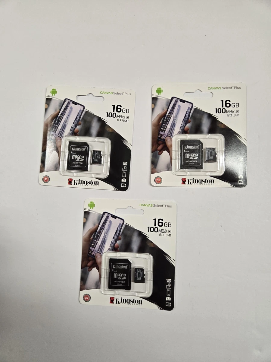 Kingston 16GB MicroSD Cell Phone Memory Cards for sale | eBay