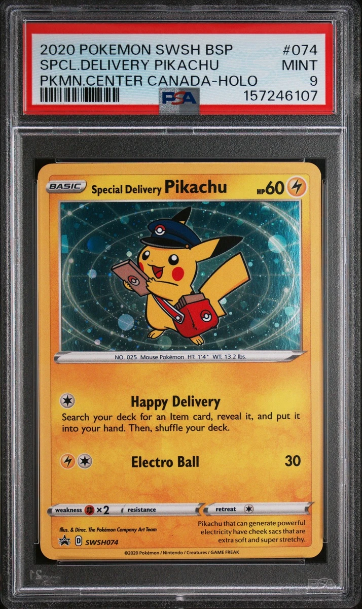 Special Delivery Pikachu 英語版 #希少 Special Delivery Pikachu Pokémon TCG Cards for sale | eBay