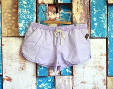 Women's No Boundaries Juniors Tie Front Pull-On Shorts 3XLARGE Purple NEW