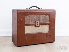 1952 Gibson BR-6 Vintage 1x10 Tube Amp w/ Jensen Field Coil & RCA Tubes