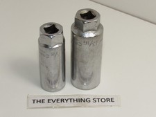 Sears Craftsman 38 Drive Spark Plug Sockets 1316 And 58 Used Free Shipping