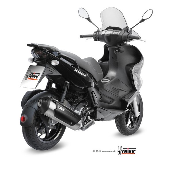 AuspuffendstüCk Mivv Urban Inox Gilera Nexus 300 2011 2012 2013-image