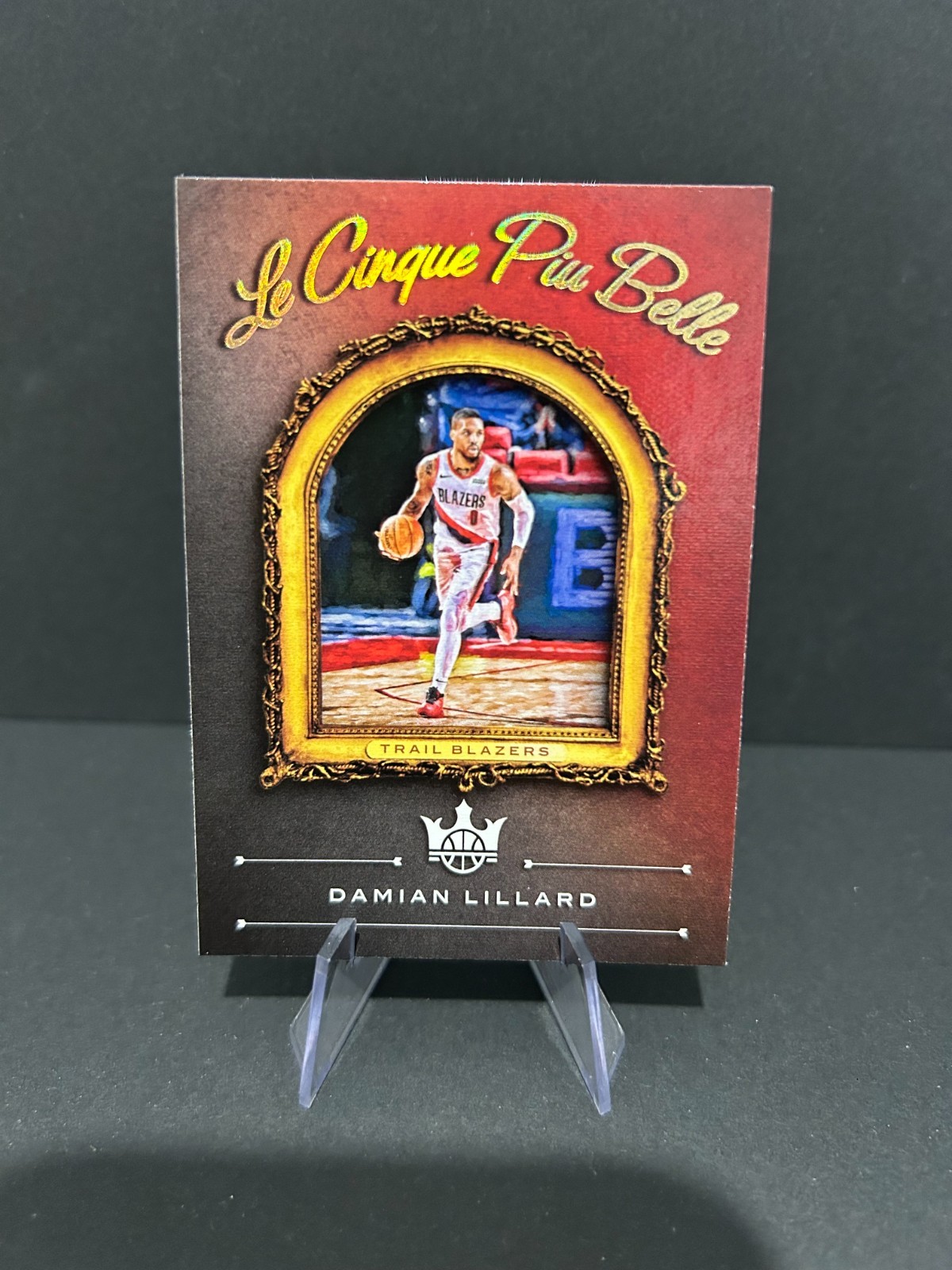 2020-21 Panini Court Kings Le Cinque Piu Belle Damian Lillard Case Hit
