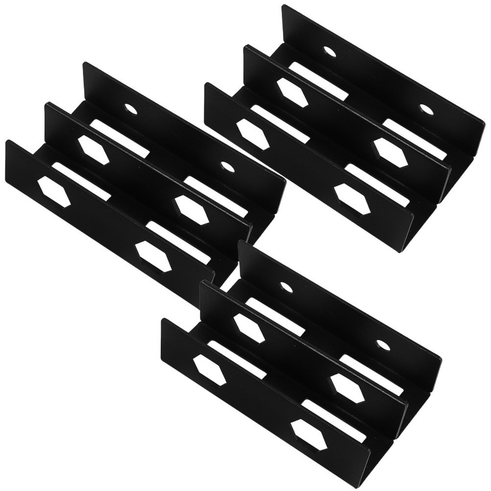 Metal under Desk Shelf Holder Computer Mount Storage Bracket Laptop ...