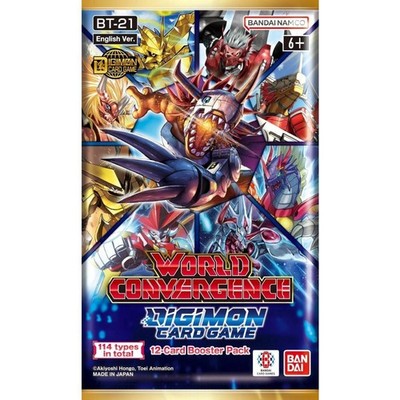 BANDAI DIGIMON CARD GAME Booster - World Convergence Sammelkarten
