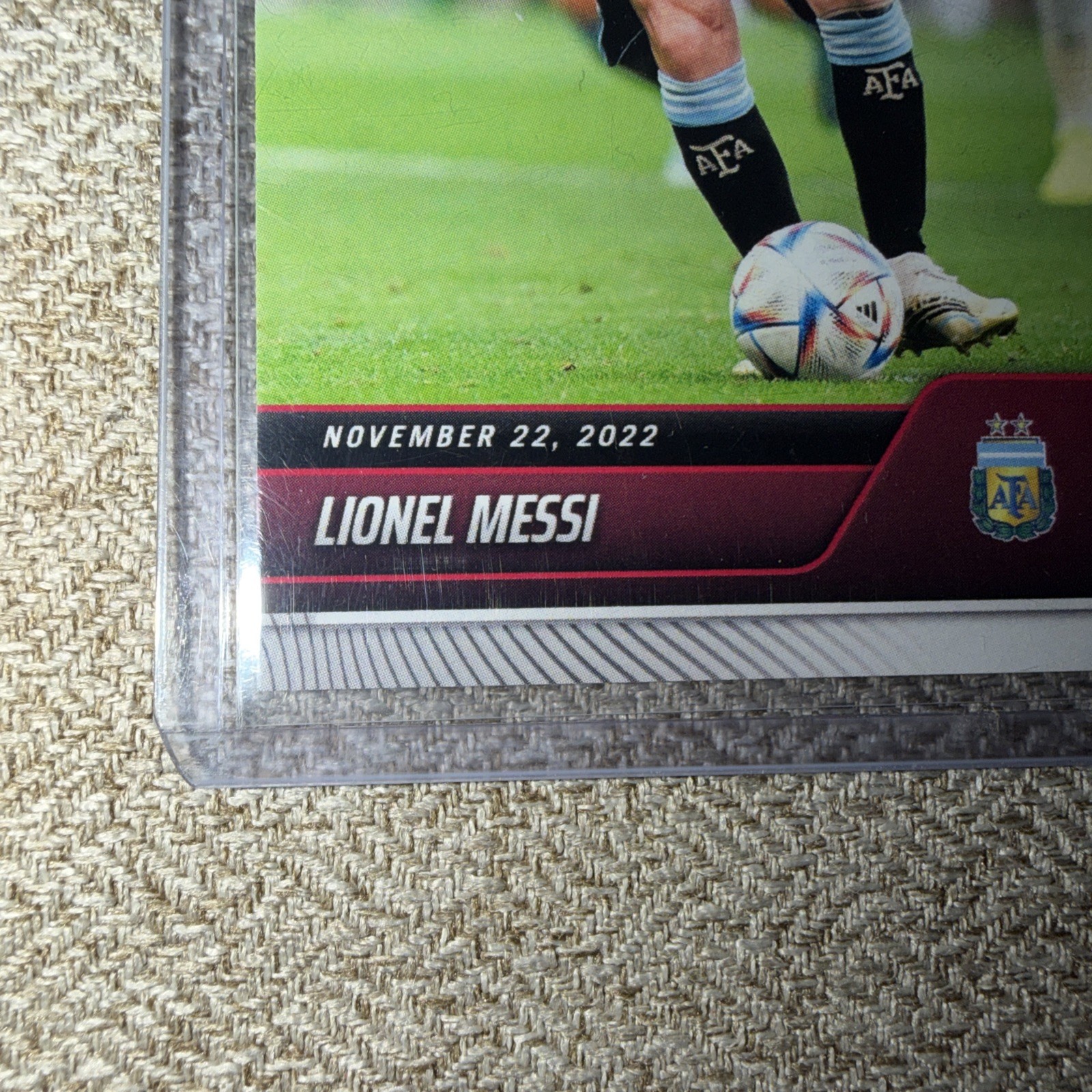 2022 Panini Instant FIFA World Cup Qatar - Lionel Messi #1/796 First on Print view 4