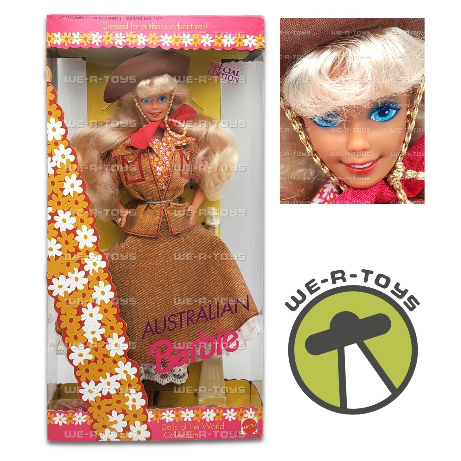 Barbie Dolls of the World Collection Australian Doll 1992 Mattel #3626