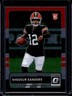 2025 Panini Donruss Optic Shedeur Sanders 2015 Retro RC Rookie #3 Browns