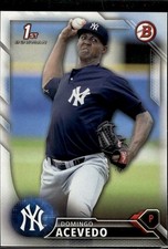 Domingo Acevedo 2016 Bowman Prospects New York Yankees #BP35