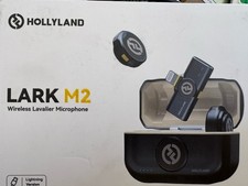 Hollyland Lark M2 Wireless Microphone for iPhone14  Below, Mini Magnetic Microp