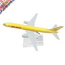 Airplane Model Diecast Plane 16cm DHL B757 1:400 Alloy Airplane Model Collection