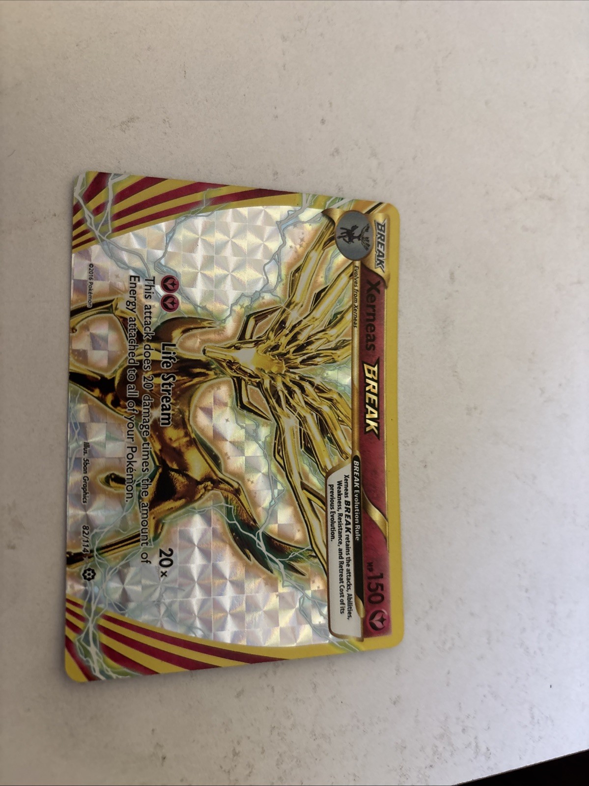 Xerneas BREAK 82/114 XY - Steam Siege Holo