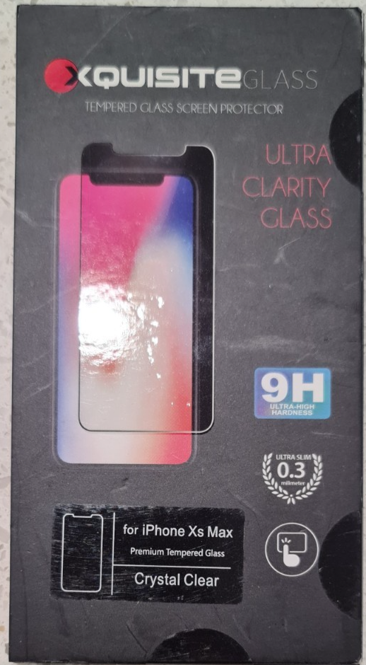 Tempered Glass Screen Protector For iPhone Xs Max