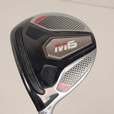 Taylormade M6 18° 5 Fairway Wood Regular Flex Fujikura Atmos Red 5 Left Handed 