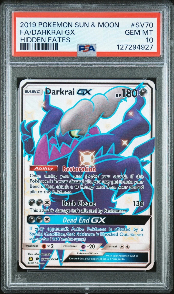 Darkrai GX Pokémon TCG Cards for sale | eBay