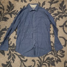 Van Heusen Men  s Dress Shirt Size Medium 15-15 1/2