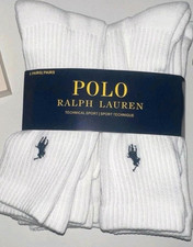 Polo Ralph Lauren Herren Crew-Socken 6 Paar W...