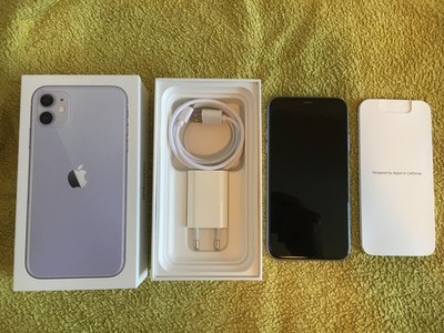 Apple iPhone 11 A2221 (CDMA + GSM) - 128GB - Violett (Ohne Simlock) (Dual-SIM)