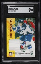 2005-06 ITG Heroes and Prospects Sidney Crosby #361 SGC 9 MINT 05bx