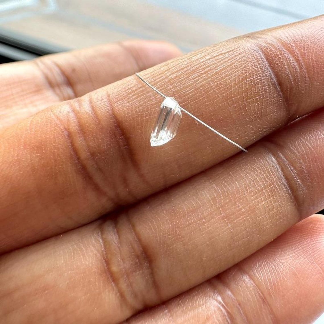 6x4mm Emerald Brilliant Cut Lab Grown Diamond 10 Pieces Gemstone Jewelry Making