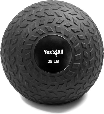 Slam Balls, 10-40Lb Weighted Ball Weight, Durable PVC Sand Filled Workout Dynami