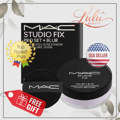 MAC Studio Fix Pro Set + Blur Weightless Loose Powder -Choose your color-6.5 g.