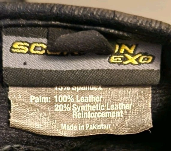 GUANTES DE MONTAR SCORPION EXO CLAW CUERO XXL 12 Foto 4 de 4