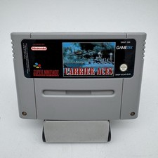 Super Nintendo SNES Spiel Carrier Aces Retro ...