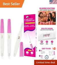 3-Pack Realistic Fake Pregnancy Prank Kit - Hilarious Fun for All Occasions