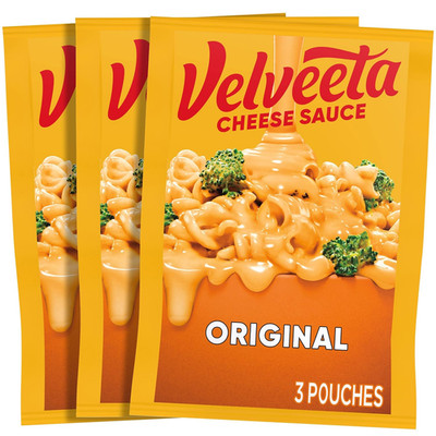 Original Cheese Sauce Pouches, 3 Ct Box with 4 Oz Pouches