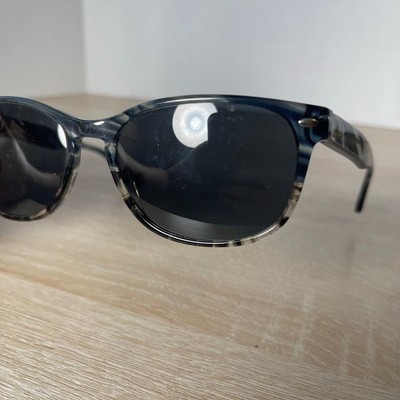 Ray-Ban RB2184 1252/R5 Sunglasses Gray Blue Translucent 57  display picture 1