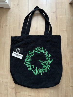 032c x snipes Frottee Tote Bag Tasche schwarz