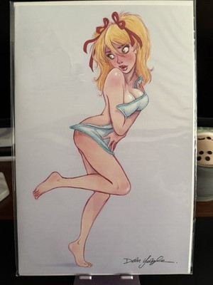 Art of DEAN YEAGLE * Preview Comic * Kickstarter Cover B Variant * NM