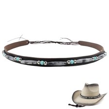 Cowboy Hat Bands for Women Men, Cowgirl Hat Bands for Western Hats Style B