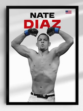 Nate Diaz MMA Fighter Wall Art Poster Print 24x36 Unframed