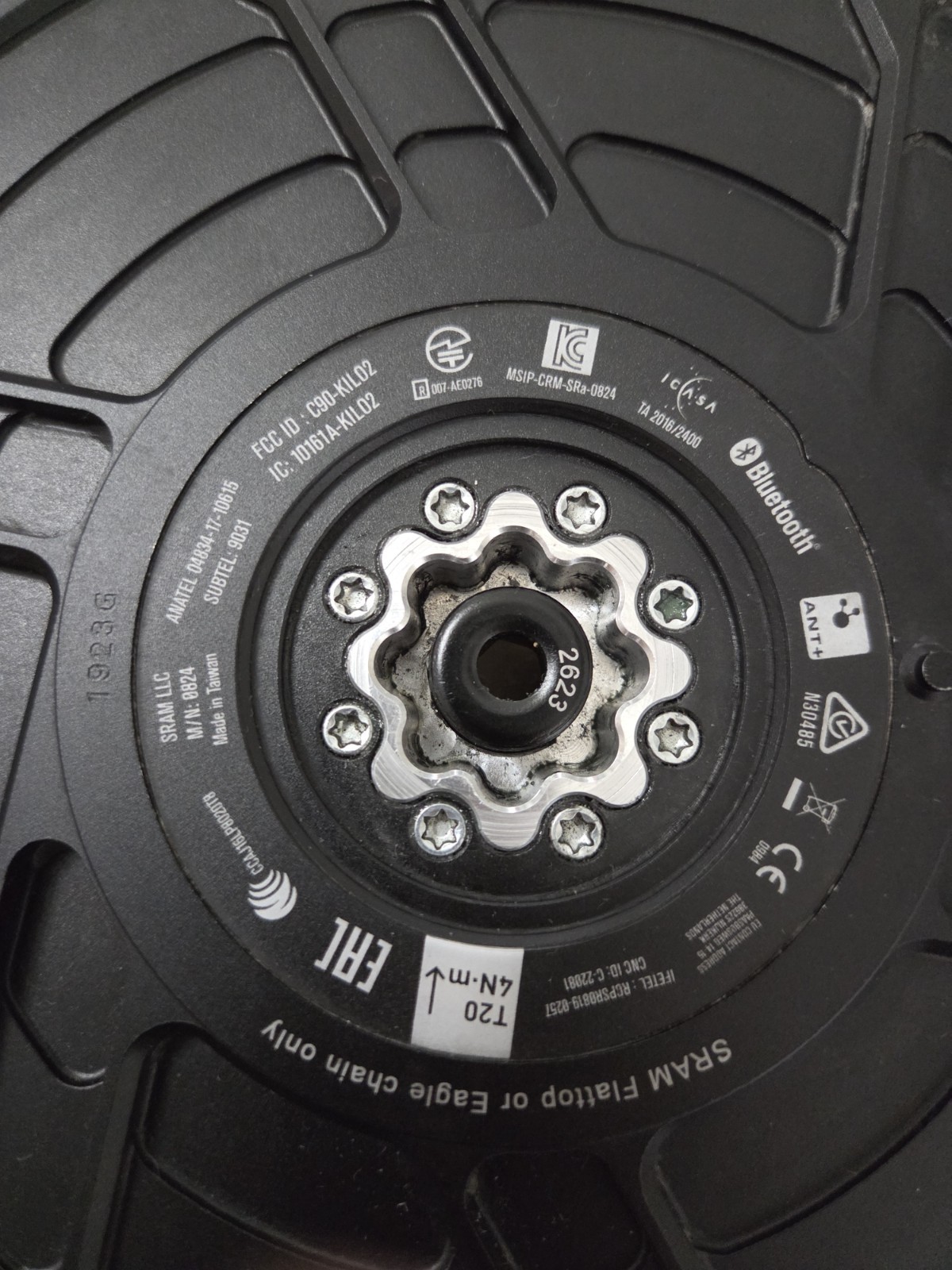 SRAM RED AXS Aero Power Meter 12/13 Chainring W/Force Carbon Crankset 50T 170mm