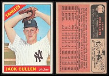 1966 Topps Jack Cullen #31 Very Good Condition