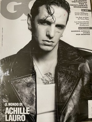 GQ Italy Oktober 2025 Special Giorgio Armani Fashion Achille Lauro Jesse Williams
